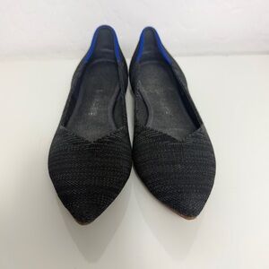 Rothy's Black and Blue Women's Flats